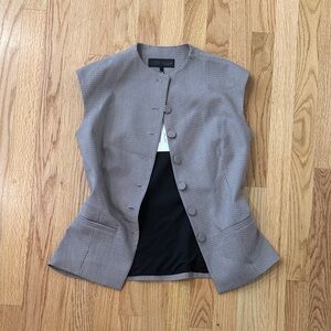 Zara Women's Gray Blazer Vest